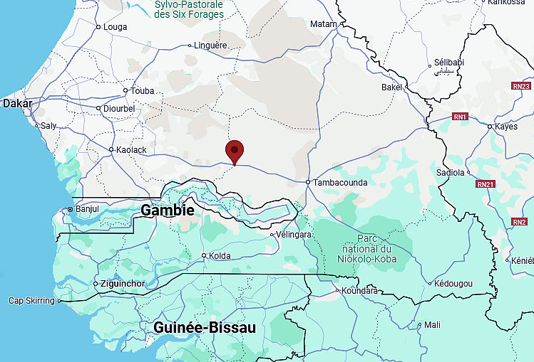 OVNI E AFRIQUE - CARTE SITUATION