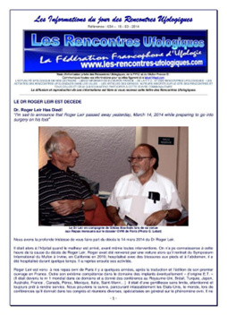 LETTRE DES RENCONTRES UFOLOGIQUES