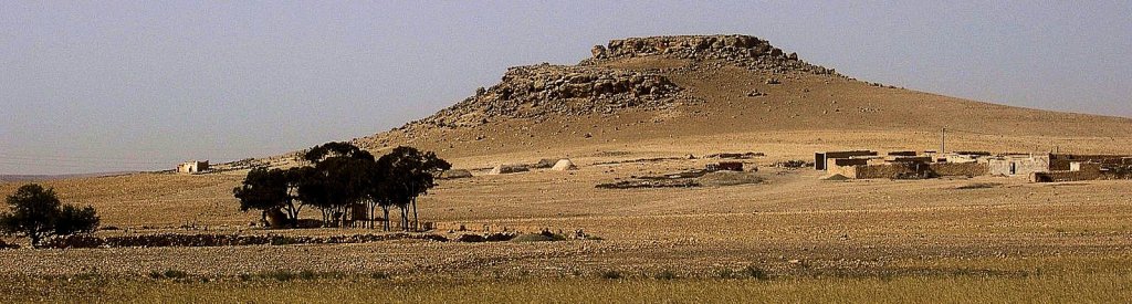 paysage dans la campagne région de Marrakech