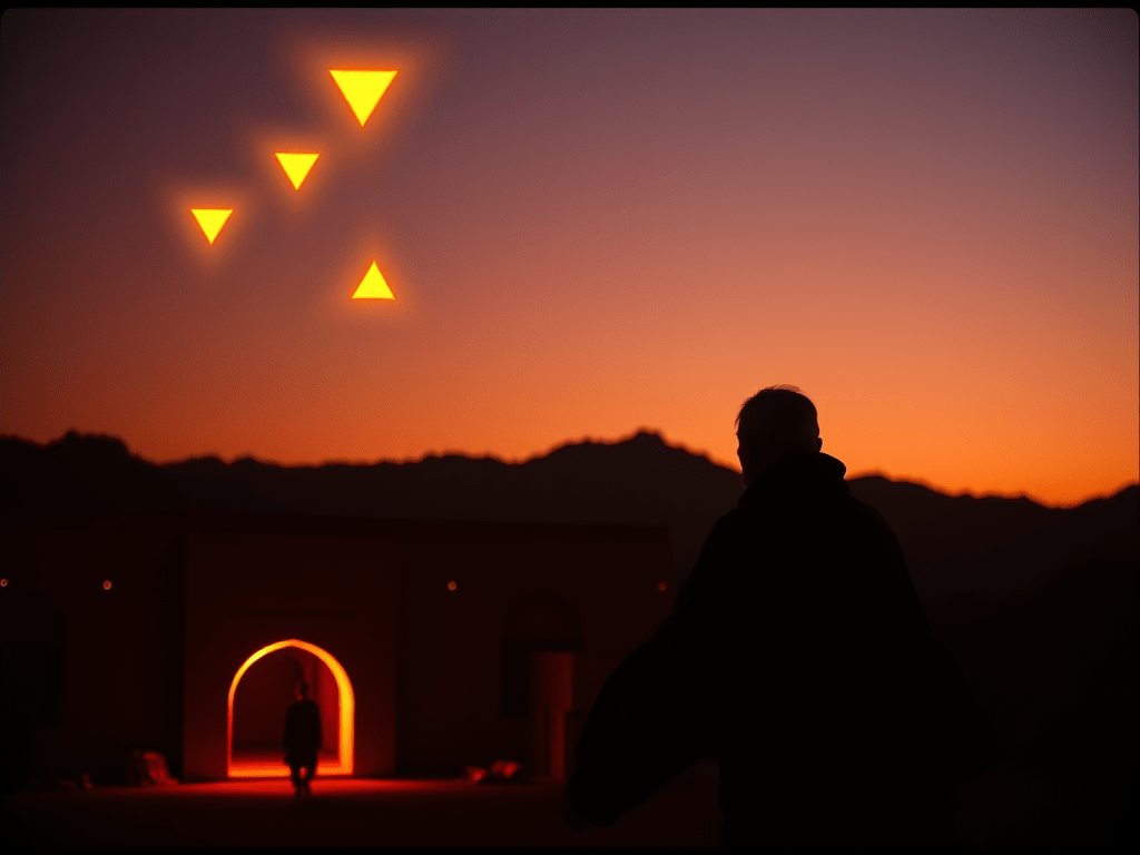 UN CHASSEUR VOIT UN OVNI A OULMES&nbsp;MAROC