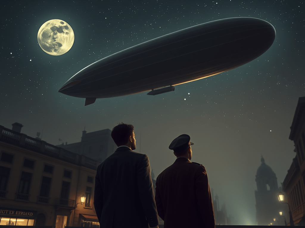 OVNI ZEPLIN CASABLANCA&nbsp;1930