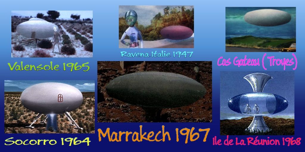 OVNI OVOIDE AU SOL DANS LE MONDE