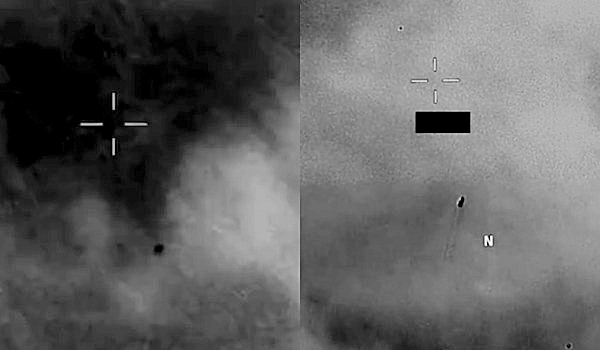 deux ovnis non identifies