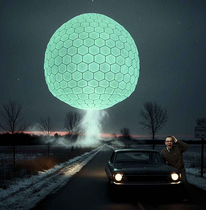 ovni cas de harrisonburg en virginie  usa