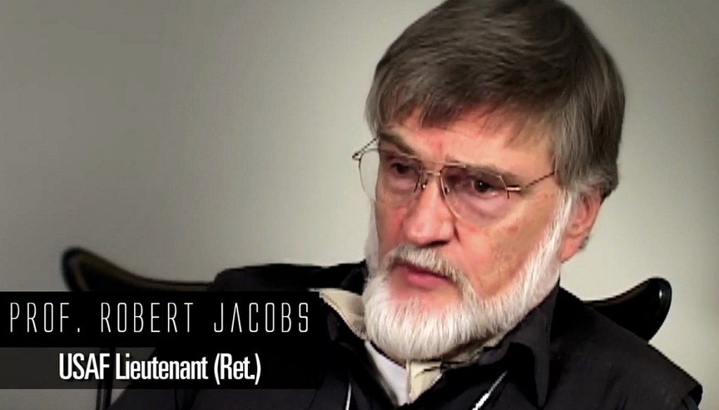 PROF ROBERT JACOBS USAF LIEUTENANT