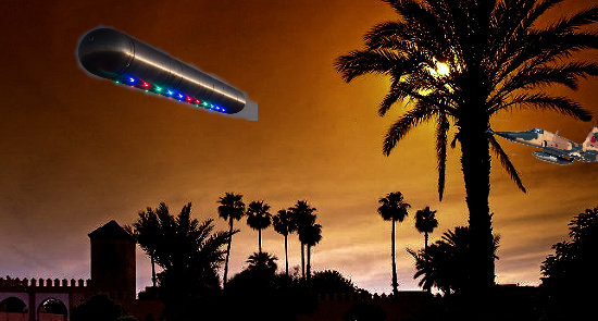 OVNI OU UAP KENITRA MAROC 1972