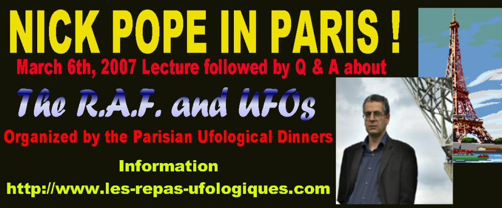 NICK POPE 2007 IN PARIS