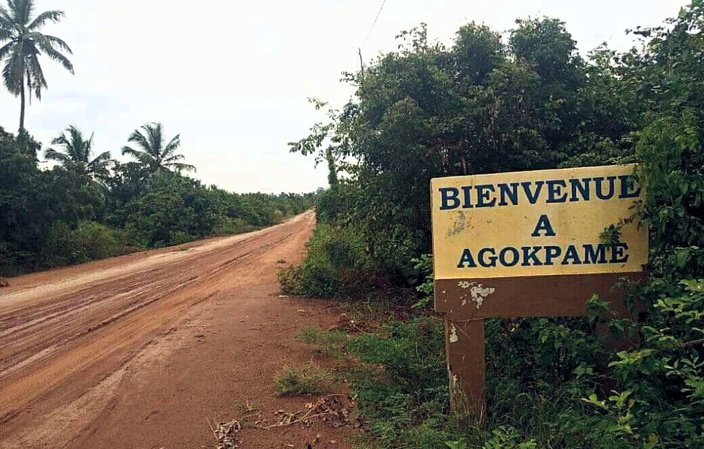 PISTE POUR ALLER A AGOKPAME