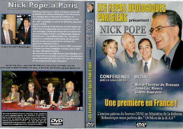DVD NICK POPE 2007 PARIS