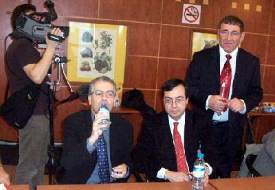 NICK POPE 2007 PARIS CONFERENCE DE PRESSE