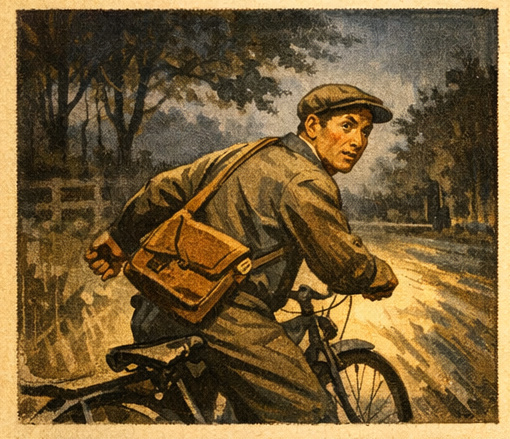 Une lueur dans le dos du témoin